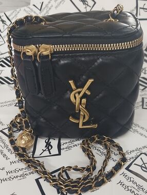Vintage YSL Brooch Crossbody Bumbag
